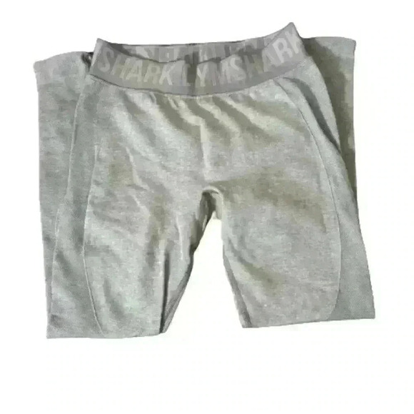 Gymshark Pants - Grey and purple  Gymshark leggings